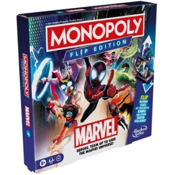 Monopoly Flip Edition: Marvel (Greek Language)
