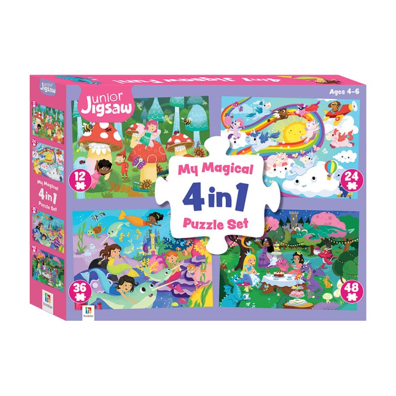 Hinkler Παιδικό Παζλ 4 σε 1"My Magical" 