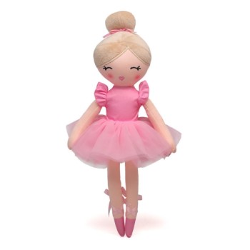 Kiokids Υφασμάτινη Κούκλα Μπαλαρίνα "Rosa" 35εκ.