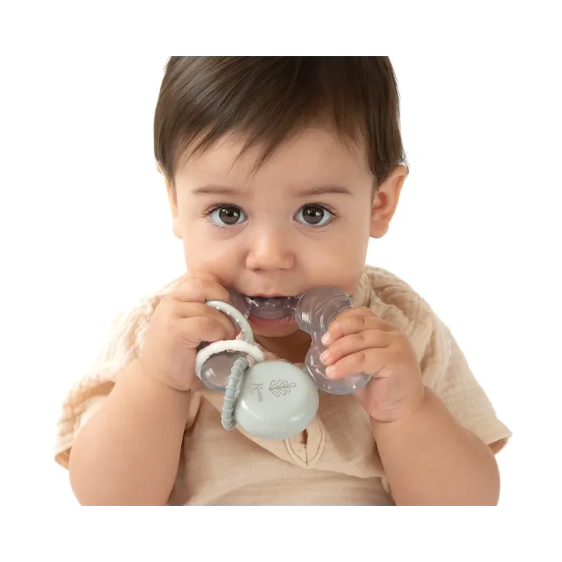 Kiokids Μασητικός Κρίκος Οδοντοφυΐας Νερού Γκρί 