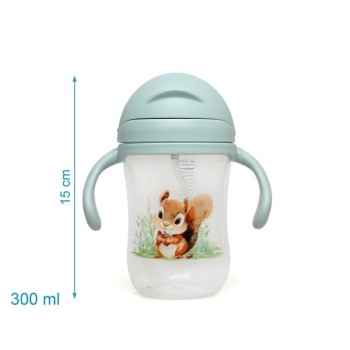 Kiokids Παγούρι με Λαβές Σκιουράκι 300ml