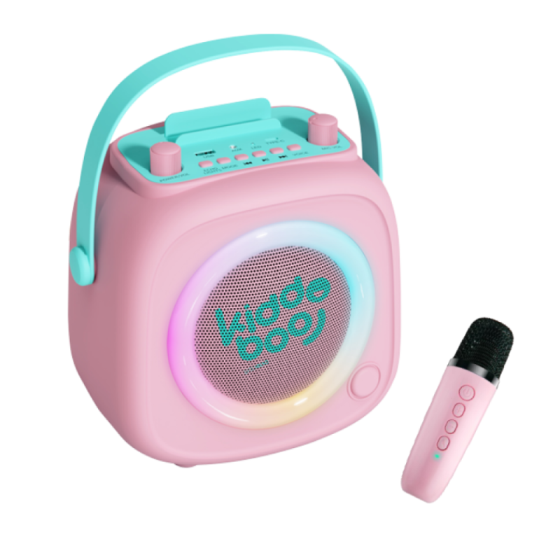 Kiddoboo KidsVoice BT Speaker & Mic "Pink"
