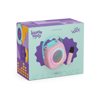 Kiddoboo KidsVoice BT Speaker & Mic "Pink"