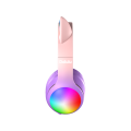 Kiddoboo Delulu Bluetooth Headphones DiscoBeats Pink