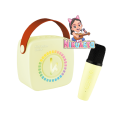 Kiddoboo mini Karaoke Speaker & Mic Yellow + NikoletaTV