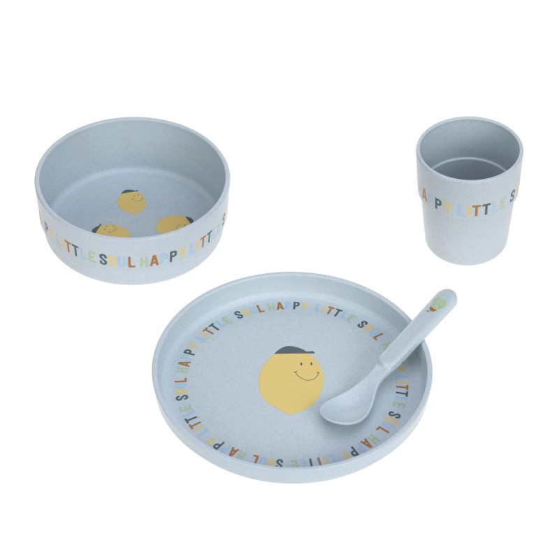 Laessig Σετ φαγητού "Happy Fruits Lemon" 4 Τεμάχιων
