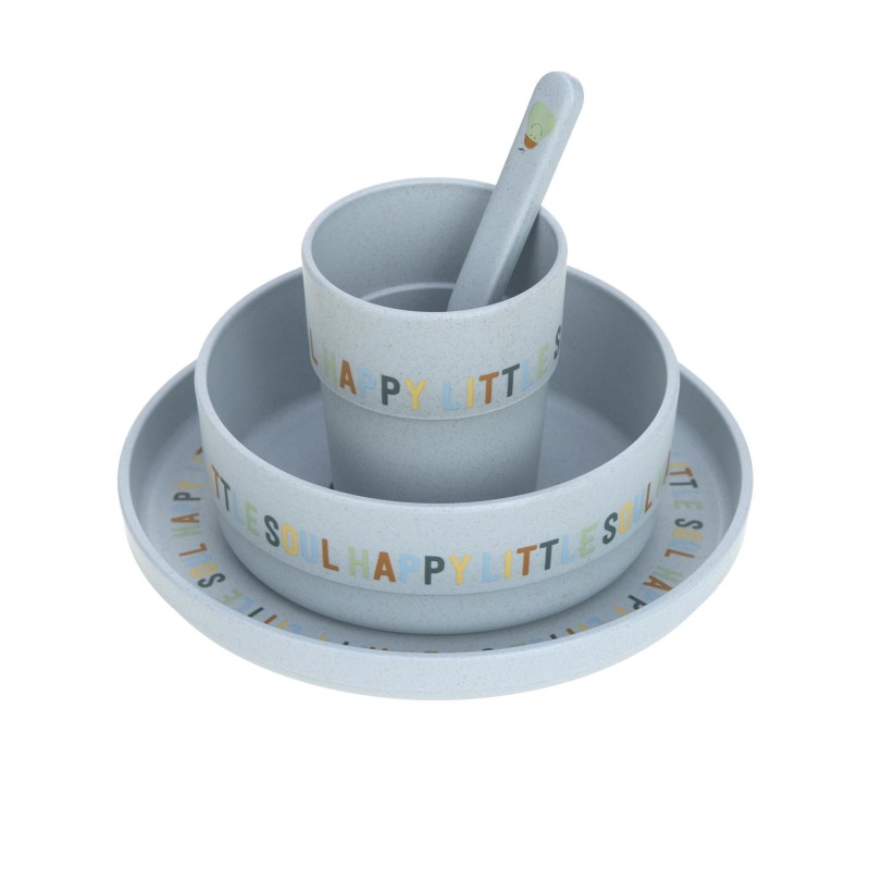 Laessig Σετ φαγητού "Happy Fruits Lemon" 4 Τεμάχιων