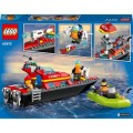 LEGO City Fire Rescue Boat (60373)