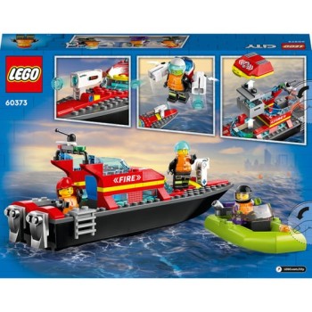 LEGO City Fire Rescue Boat (60373)