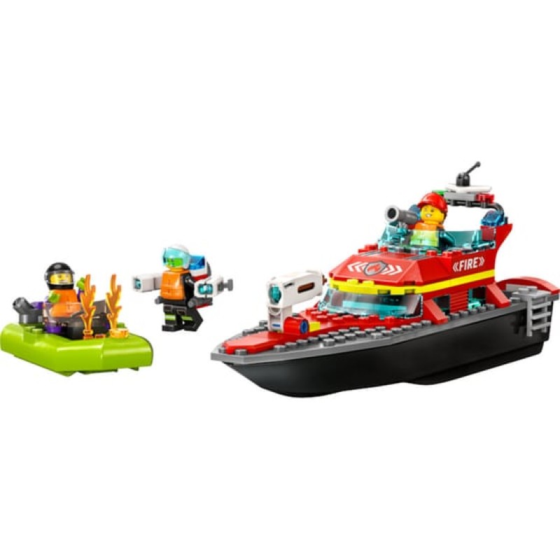 LEGO City Fire Rescue Boat (60373)