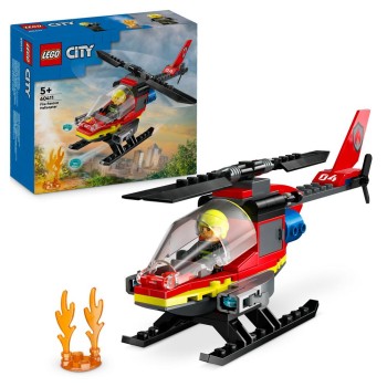 LEGO City Fire Rescue Helicopter (60411)