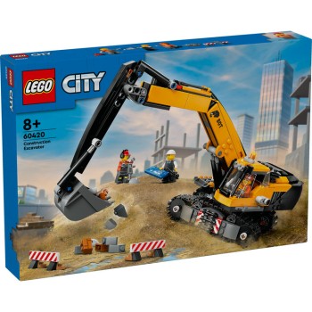 LEGO City Yellow Construction Excavator (60420)