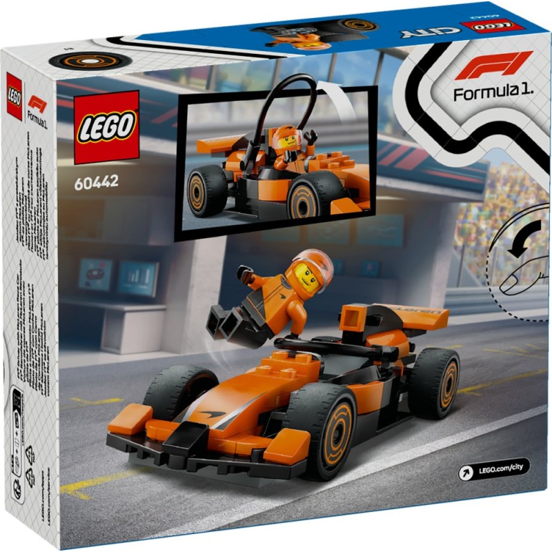 LEGO City F1 Driver With McLaren Race Car (60442)