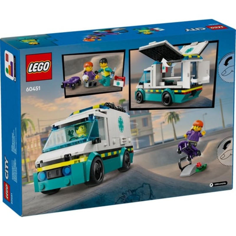 LEGO City Emergency Ambulance (60451)