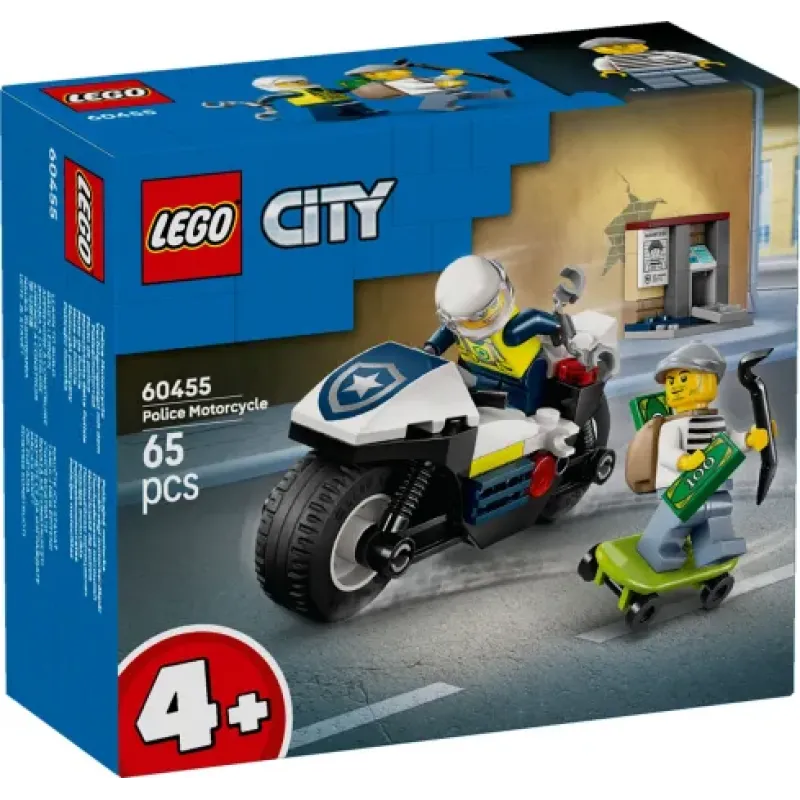 LEGO City Police Motorcycle Chase (60455)