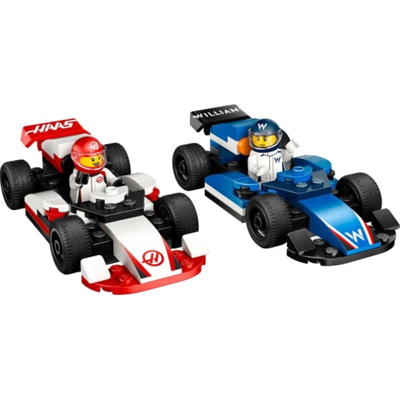 LEGO City F1 Williams Racing & Haas F1 Race Cars (60464)