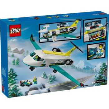LEGO City Emergency Air Ambulance Airplane (60465)