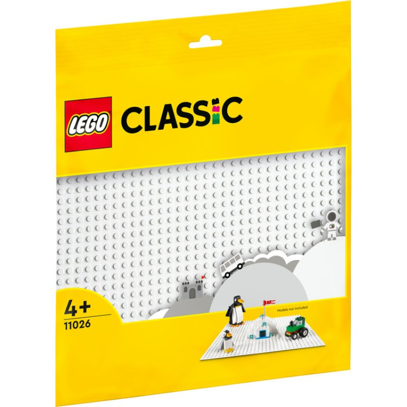 LEGO Classic White Baseplate (11026)