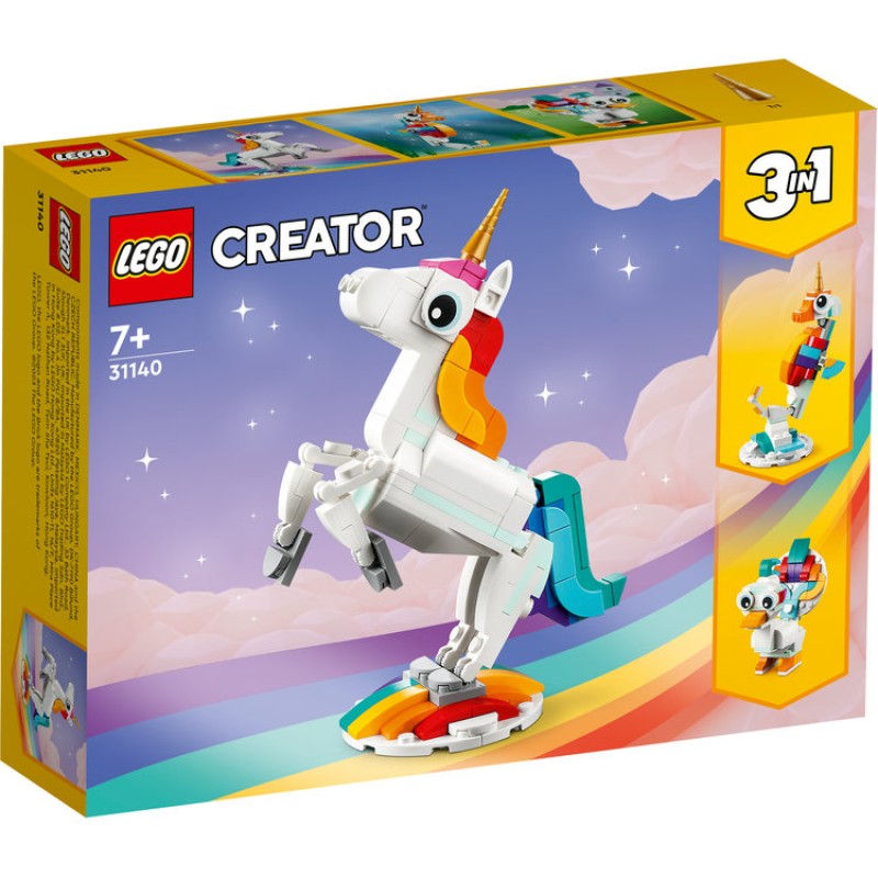 LEGO Creator 3in1 Magical Unicorn (31140)