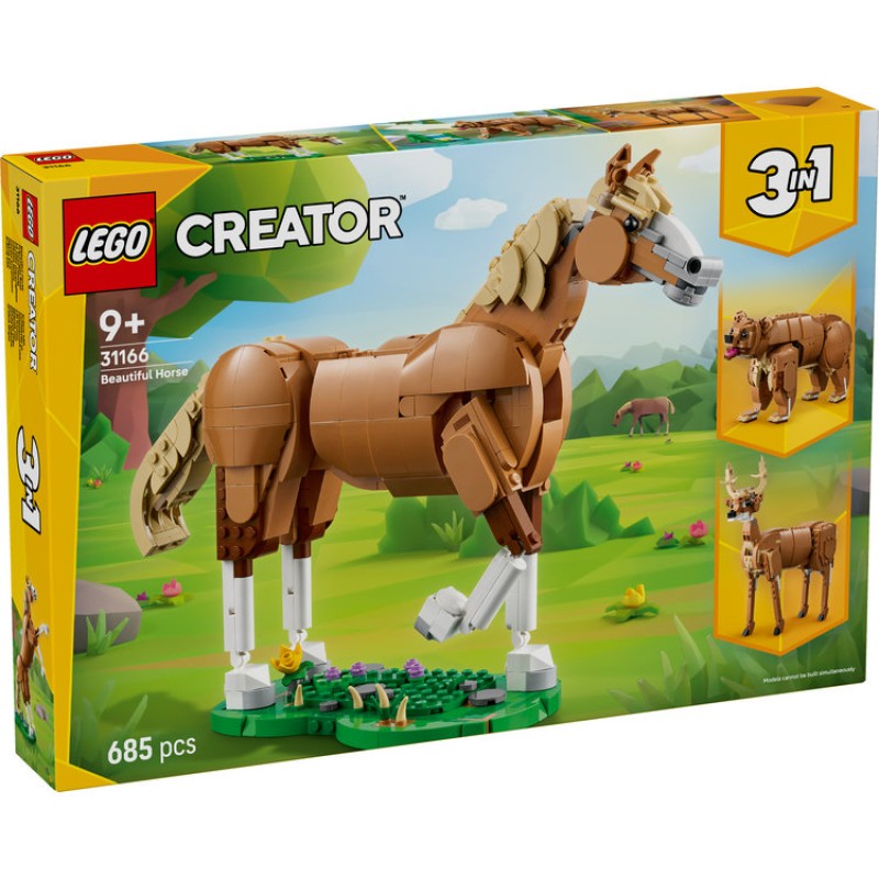 LEGO Creator 3in1 Beautiful Horse (31166)