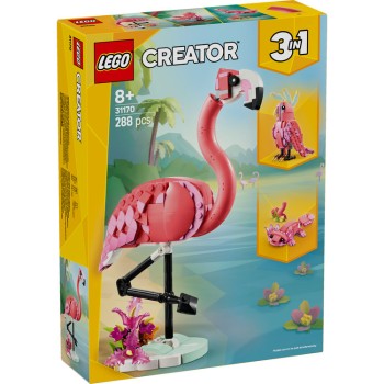 LEGO Creator 3in1 Wild Animals: Pink Flamingo (31170)