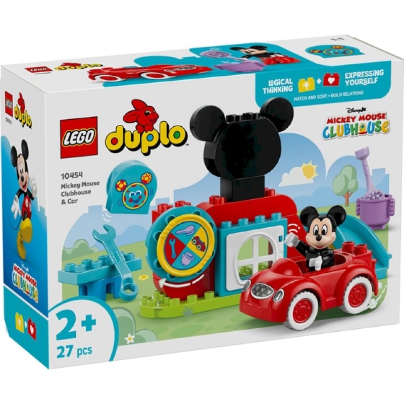 LEGO Duplo Disney Mickey Mouse Clubhouse & Car (10454)