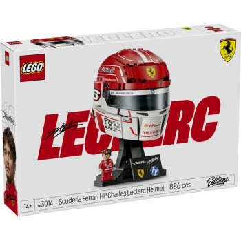 LEGO Editions Scuderia Ferrari HP Charles Leclerc Helmet (43014)
