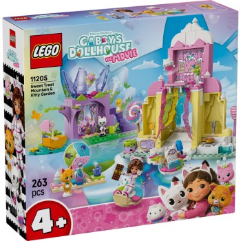 LEGO Gabby's Dollhouse Sweet Treat Mountain & Kitty Garden (11205)