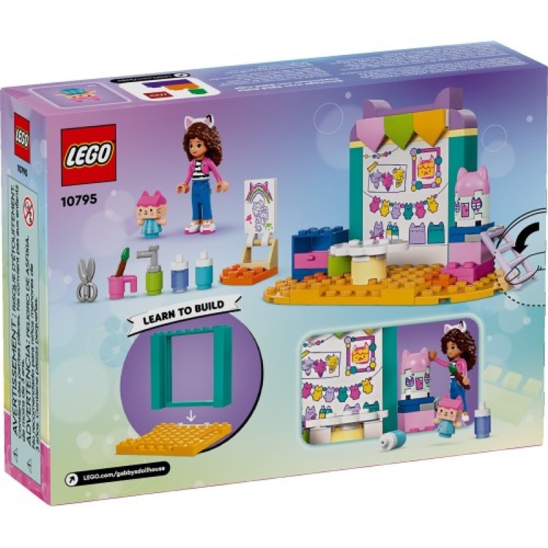 LEGO Gabby's Dollhouse Crafting With Baby Box (10795)