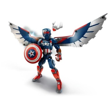 LEGO Super Heroes New Captain America Construction Figure (76296)