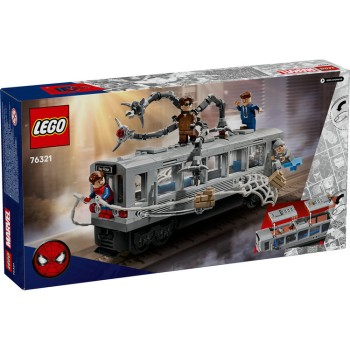 LEGO Spider-Man vs. Doc Ock Subway Train Scene (76321)
