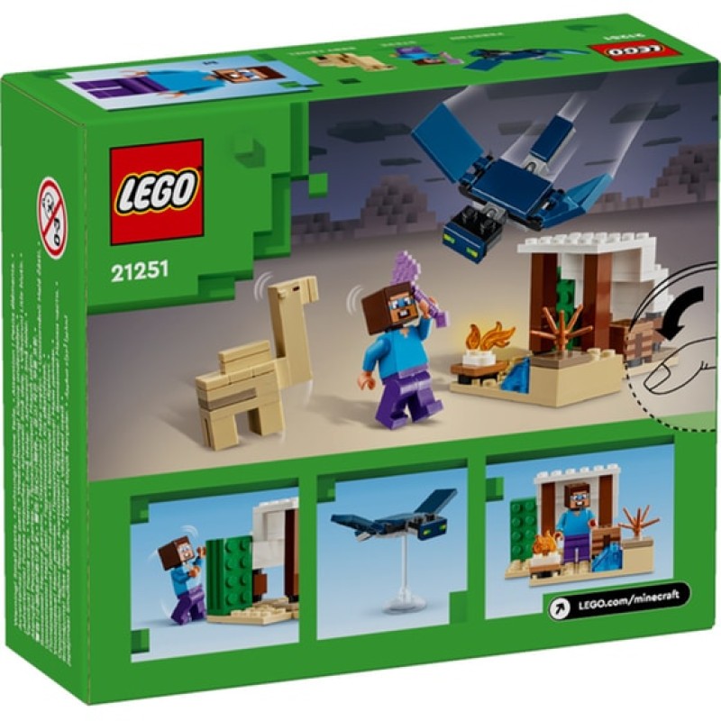 LEGO Minecraft Steve's Desert Expedition (21251)