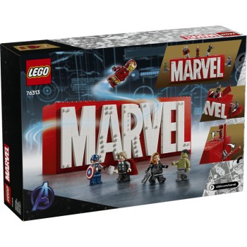 LEGO Super Heroes MARVEL Logo & Minifigures (76313)