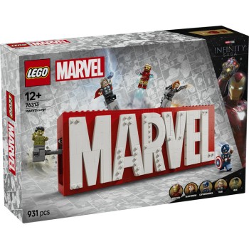 LEGO Super Heroes MARVEL Logo & Minifigures (76313)