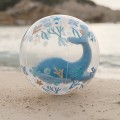 LITTLE DUTCH. Μπάλα παραλίας 3D Ocean Dreams Μπλε (35 εκ.)