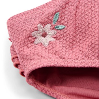 LITTLE DUTCH. Παιδικό μαγιό μπικίνι με βολάν Dreamy Pink Sparkle - Νο 98/104