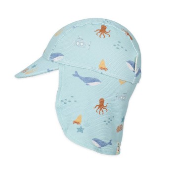 LITTLE DUTCH. Παιδικό καπέλο ήλιου Ocean Friends - Νο 1 (41-45εκ.)