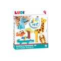 Ludi 3D Παζλ από μαλακό υλικό "Ζωάκια Ζούγκλας"