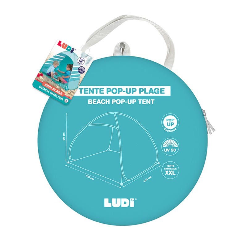 Ludi Pop-Up Τέντα-Σκηνή Μωρού με UV50+ (Γαλάζια)