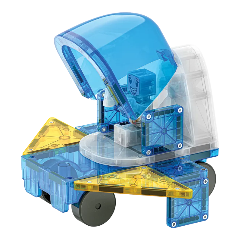MAGNA TILES Space 32 Τεμάχια – Μαγνητικά Πλακίδια STEM με Διάστημα