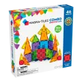MAGNA TILES Combo 46 Τεμάχια – Μαγνητικά Πλακίδια STEM Κλασσικά & microMAGS