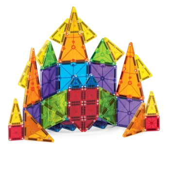 MAGNA TILES Combo 46 Τεμάχια – Μαγνητικά Πλακίδια STEM Κλασσικά & microMAGS