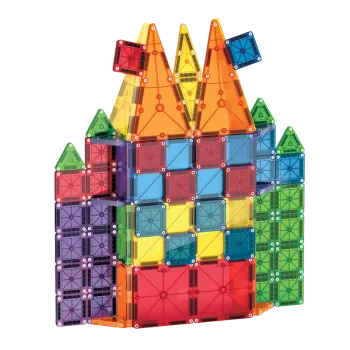 MAGNA TILES Combo 62 Τεμάχια – Μαγνητικά Πλακίδια STEM Κλασσικά & microMAGS