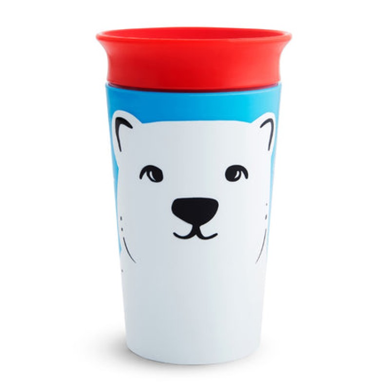 Munchkin Miracle 360° WildLove Sippy Cup "Polar Bear" 266ml