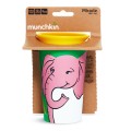 Munchkin Miracle 360° WildLove Sippy Cup "Elephant" 266ml