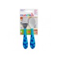 Munchkin Toddler Fork & Spoon Σετ Κουτάλι & Πιρούνι - Μπλε