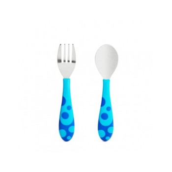 Munchkin Toddler Fork & Spoon Σετ Κουτάλι & Πιρούνι - Μπλε
