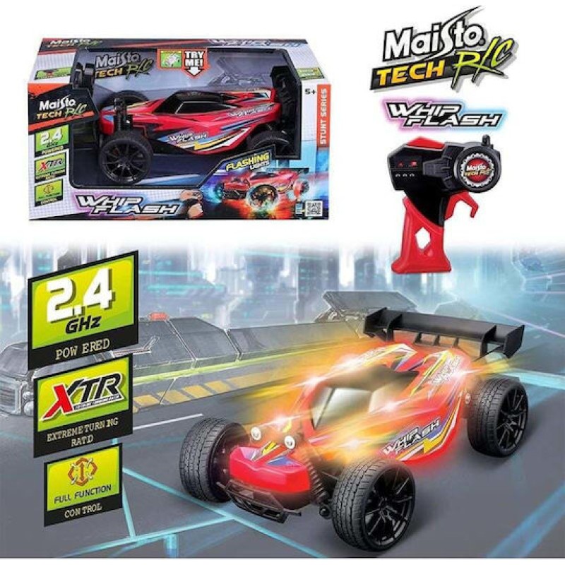 Maisto WhipFlash Red RC