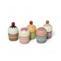 Mama Memo Ξύλινα Cupcakes σε Βάση 
