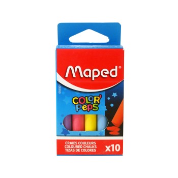 Maped Σετ Κιμωλίες 10 Χρώματα 